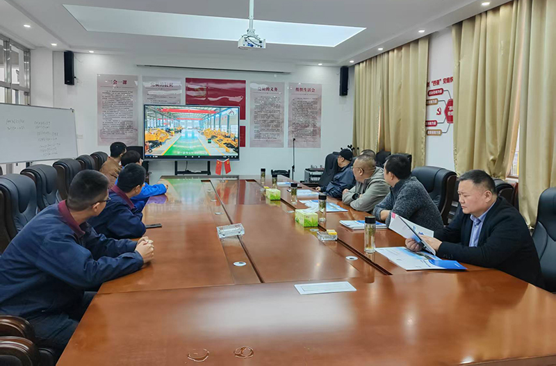 山西兰花集团莅临山东东达机电有限责任公司考察交流