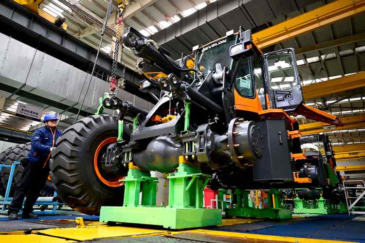 我国工程机械国际市场份额快速增加