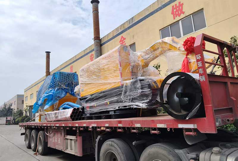 山东东达机电煤矿水仓清理及固液分离系统顺利发货
